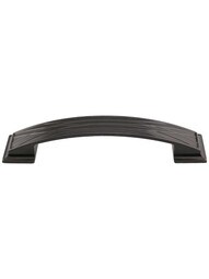 Aberdeen Cabinet Pull - 5 inch Center-to-Center in Brushed Black Nickel.